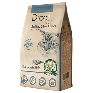 DICAT 迪貝可 UP 烘培益生 貓糧 低卡結紮貓配方, 火雞肉 + 米, 3000g, 1包