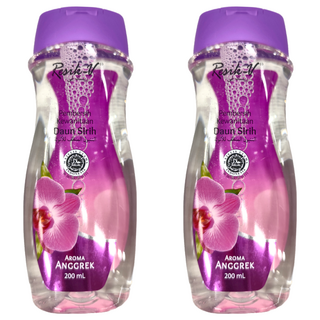 Resik-V 峇里島蘭花私密處清潔露 溫和潔淨、去除異味、維持私密肌膚健康平衡, 200ml, 2瓶