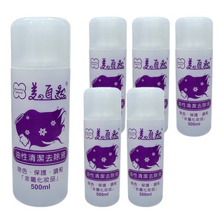 美的 自然清潔去除液, 500ml, 6件