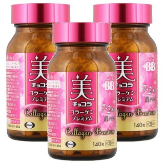 Eisai 衛采 Chocola BB BB極緻膠原錠, 140顆, 3罐