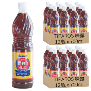 TIPAROS 唐雙合 味露 700ml 泰國魚露, 24瓶