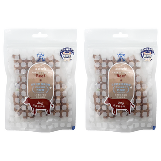 亨利口袋 天使貓凍乾 2包 元氣骰子牛 30g