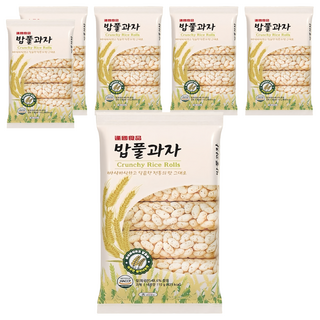 逢國食品 韓國 蜜糖米香餅 110g, 6袋