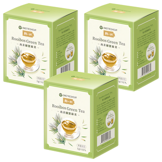 鮮一杯 南非國寶綠茶, 無咖啡因 5g x 12入, 3盒