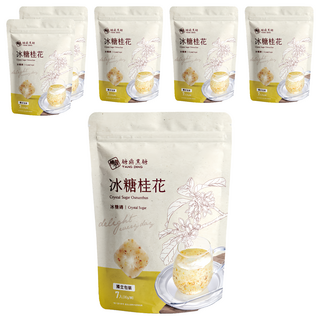 糖鼎 黑糖磚 冰糖桂花 30g, 7個, 6袋