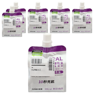 WEIDER 威德 in果凍飲 綜合礦物質 紅葡萄, 180g, 6包