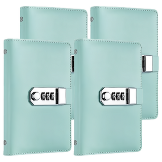 密碼鎖現金收納本, 顏色隨機, 4個