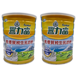 豐力富 高優質純生乳奶粉, 100%紐西蘭純生乳，無添加，香濃美味，草飼牛牛乳，自營牧場，天然放牧, 800g, 2罐