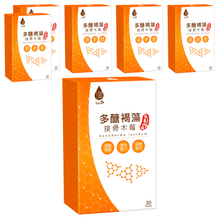 Tsuie 日濢 多醣褐藻接骨木莓膠囊 紫錐菊萃取物 調整體質 增強體力, 700mg, 30顆, 6盒
