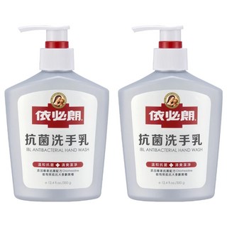 依必朗抗菌洗手乳，溫和抗菌，清潔潔淨，350g, 2瓶