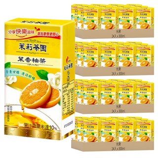 光泉 茉莉茶園茉香柚茶, 300ml, 96入