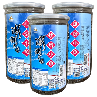 澎湖區漁會 澎湖之味 烘焙小魚, 3瓶, 210g