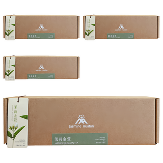 Jasmine Huatan 茉莉花壇夢想館 冷泡茶飲 茉莉金萱, 4個, 8個裝, 3g