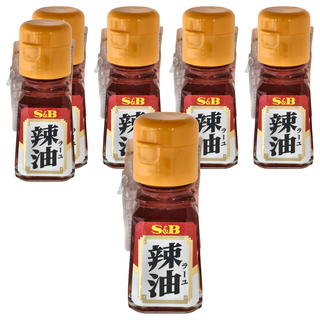 S&B 愛思必 辣油, 日本產, 按壓出口設計, 31g, 6瓶