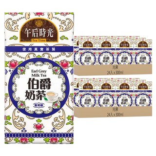 光泉 午后時光 伯爵奶茶 (24入), 使用光泉鮮乳，搭配優質紅茶茶葉，無奶精添加, 300ml, 48入
