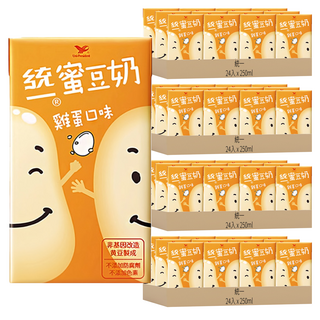統一 蜜豆奶 雞蛋口味, 250ml, 96入