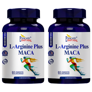 ESMOND NATURAL 愛司盟 左旋精胺酸馬卡膠囊 60顆, 2瓶