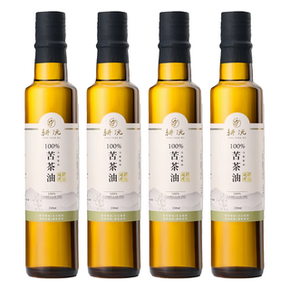 GENG YUAN 耕沅 100%冷壓壓榨苦茶油, 250ml, 4瓶