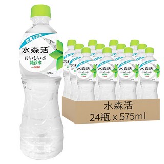 水森活 純淨水, 575ml, 24瓶