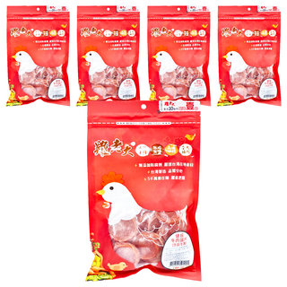 雞老大 健腸牛肉圓片(含益生菌) 全犬種用, 140g, 5包