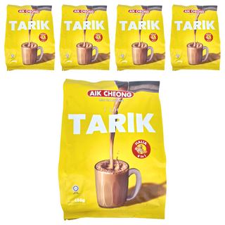 AIK CHEONG 益昌 南洋拉茶風味香滑奶茶 四合一 薑風味 減糖35%, 38g, 12包, 5袋