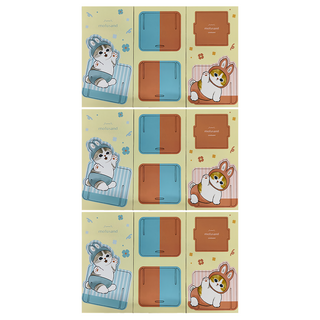 貓福珊迪 置物盒 (未組裝), 22 x 12cm, 黃色 + 藍色 + 橘色, 3個