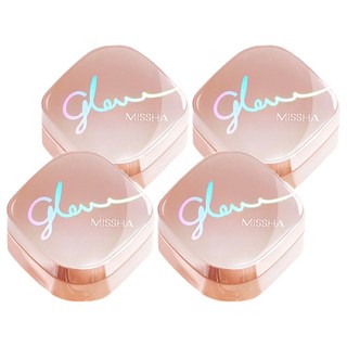 MISSHA Glow Me 四合一珍珠光澤保濕素顏霜, 單一顏色, 50ml, 4罐