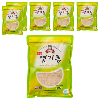 Baedaegam 韓國產麥芽粉 500g, 天然穀物粉, 6包