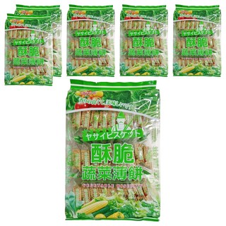 Chiao-E 巧益 酥脆蔬菜薄餅, 270g, 6袋