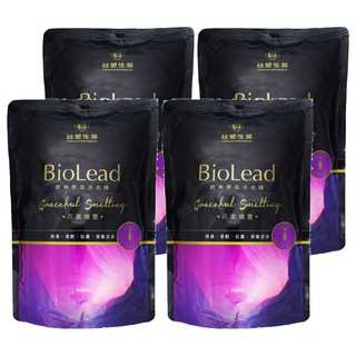 台塑生醫 BioLead 香氛洗衣精 花園精靈 補充包, 1.8kg, 4袋