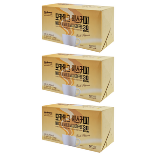 三合一摩卡牛奶咖啡, 11g, 30條, 3盒