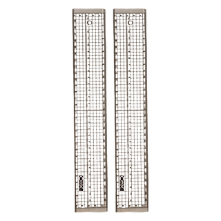 CoX 三燕興業 壓克力切割尺 30cm, 透明色, 2支