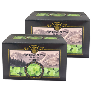 FANGS 薄荷茶 100%錫蘭紅茶葉, 2g, 20包, 2盒