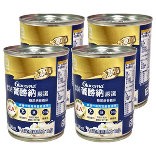 Abbott 亞培 Glucerna 葡勝納 嚴選, 250ml, 4罐