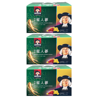 QUAKER 桂格 蜜人蔘滋補液禮盒, 1.14L, 3盒