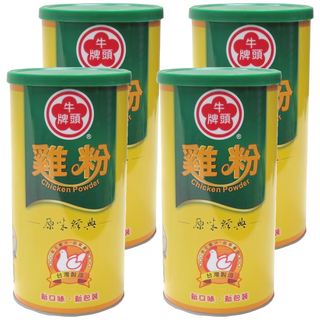 牛頭牌 鮮雞粉 原味經典 新口味新包裝, 1kg, 4罐