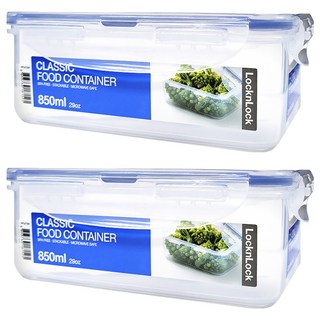 LocknLock 樂扣樂扣 PP微波保鮮盒 HPL815M, 850ml, 2個