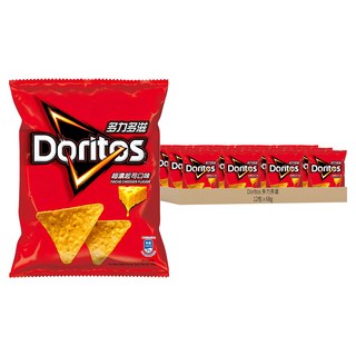 Doritos 多力多滋 玉米片 超濃起司, 68g, 12包