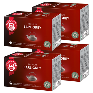 TEEKANNE 恬康樂 Premium Earl Grey 伯爵紅茶, 4個, 2g, 20個裝