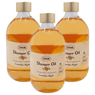 SABON 香蘋薰衣草沐浴油, 500ml, 3瓶