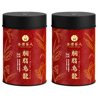 台灣茶人 茶語日常 胭脂烏龍，琥珀色澤，輕熟果香，濃醇甘爽, 75g, 1入, 2罐