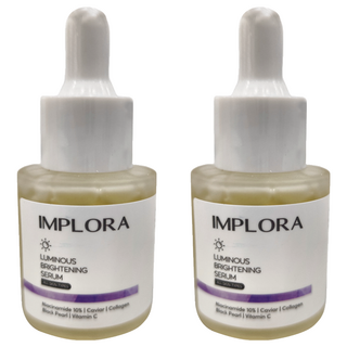 Implora 亮白精華 20ml - 峇里島亮白配方 改善膚色不均 打造透亮水潤肌, 2瓶