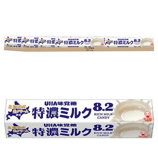 UHA 味覺糖 特濃牛奶條糖, 37g, 8條