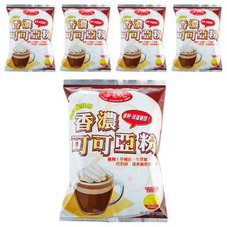 貝妮 香濃可可亞粉, 品質嚴格把關 安全無虞 冷熱飲皆可 味道香醇 使用進口奶粉 味道濃郁, 1kg, 1包, 5包