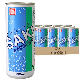 SAKI 清涼脫脂乳飲料, 250ml*30罐