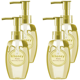 &honey pixie 蜂蜜飄逸柔潤髮油3.0, 撫平毛躁，使秀髮柔順亮澤，100ml，乾枯髮、細軟髮質適用, 4瓶