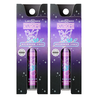 Lab52 齒妍堂 三麗鷗銀河口香清新噴霧 酷洛米 冰莓氣泡 7.5ml 口腔清新 隨身, 2瓶