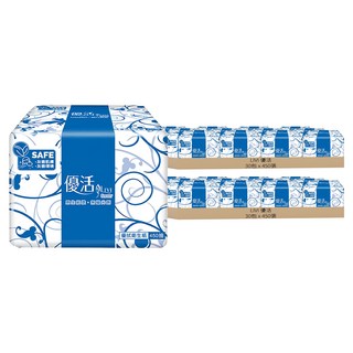 LIVI 優活 單層優拭衛生紙, 1入, 60包