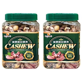 Chiao-E 巧益 鹽酥脆皮腰果, 380g, 2罐