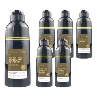 KA'FEN 卡氛 Plus+ 何首烏染髮膏, 獨家奈米泡沫技術 深層滲透髮絲 雙壓頭設計 修復受損髮質, 琥珀可可棕, 6件